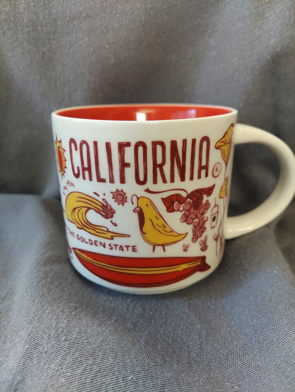 Starbucks "Been There Series" California mug. 14 Oz The Golden State